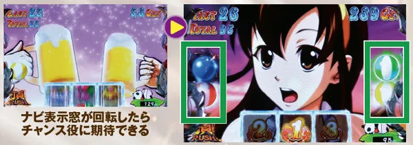 サラ番雫AT中・上乗せ演出