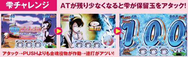 サラ番雫AT中・上乗せ演出