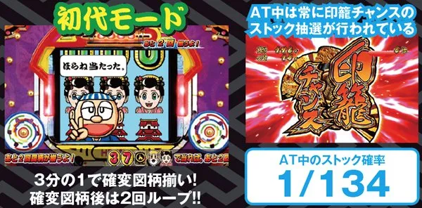 黄門ちゃま喝AT中初代モード