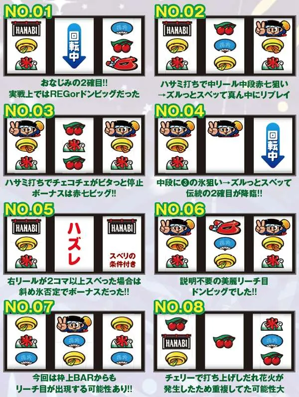 ハナビ入り目