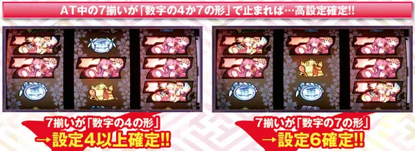 戦コレ2AT中・7揃いの形