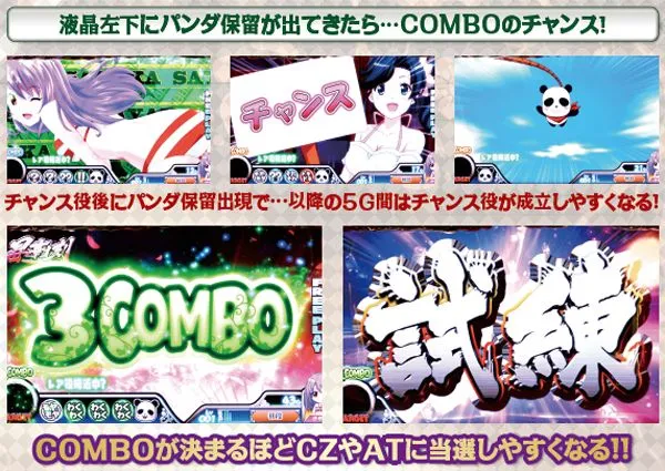 麻雀物語3チャンス役&COMBO・ポイント解説