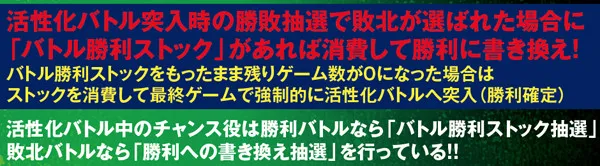 ゴッドイーター活性バトル・勝敗抽選タイミング