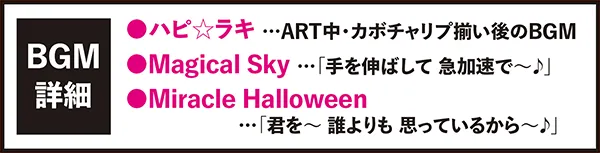 マジハロ5ART残りストック数示唆・ART中特殊BGM