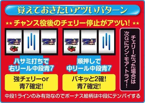 マジハロ5チャンス役後・チェリー停止時