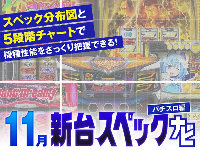 Lバンドリ！』他11月のパチスロ新台性能をざっくり評価【新台スペック