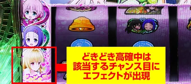 L ToLOVEるダークネススマスロチャンス目どきどきポイント