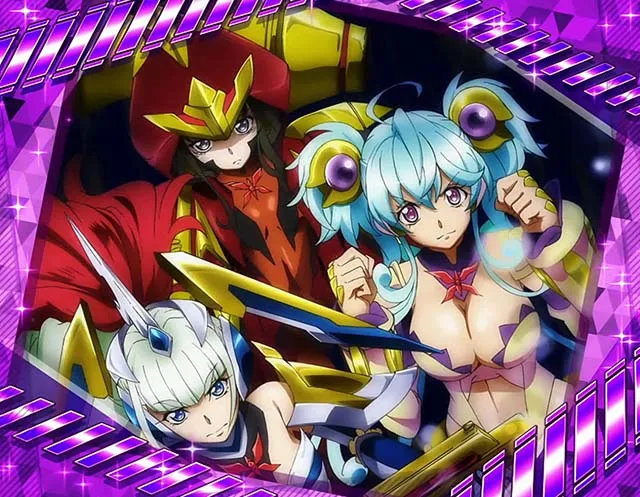 スマスロL戦姫絶唱シンフォギアAT終了画面