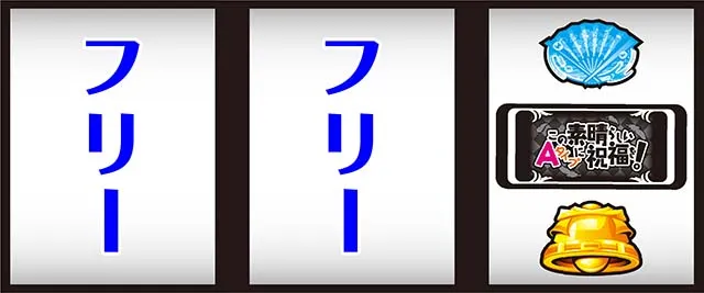 スマスロこの素晴らしい世界に祝福を！逆押しBAR狙い