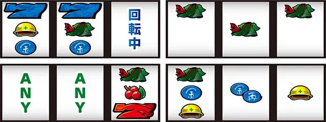 スマスロLサラリーマン金太郎リーチ目