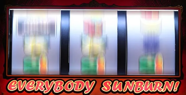 てぃだどんどんスマスロEVERYBODY SUNBURN!ランプ
