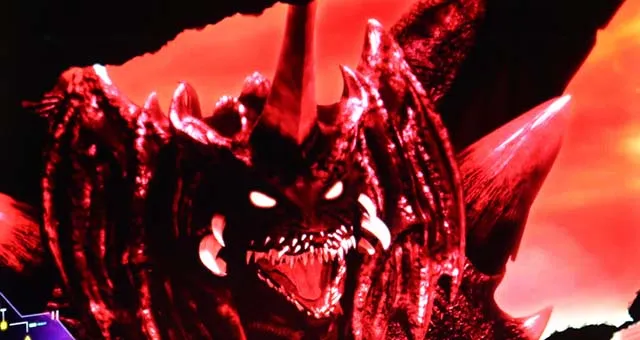 スマスロゴジラボーナス終了画面