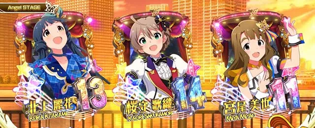 スマスロアイドルマスターミリオンライブ！ネクストプロローグ通常時ステージ