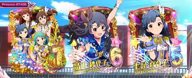 スマスロアイドルマスターミリオンライブ！ネクストプロローグスマスロミリマスアイマス液晶出目
