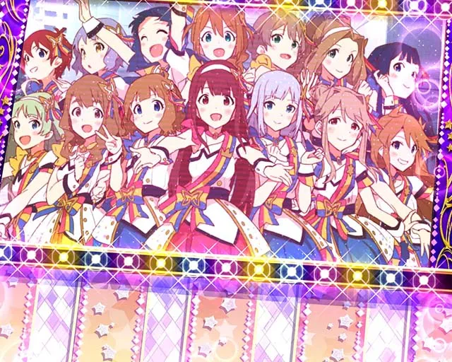 スマスロアイドルマスターミリオンライブ!ネクストプロローグボーナス終了画面