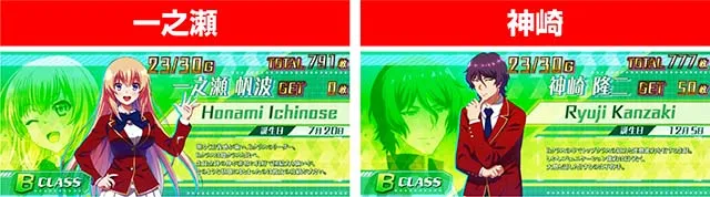 スマスロようこそ実力至上主義の教室へようじつよう実よう実ボーナスキャラ紹介