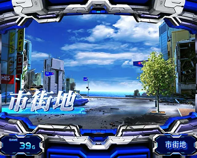 パチスロ機動戦士ガンダムSEEDスマスロ通常時ステージ