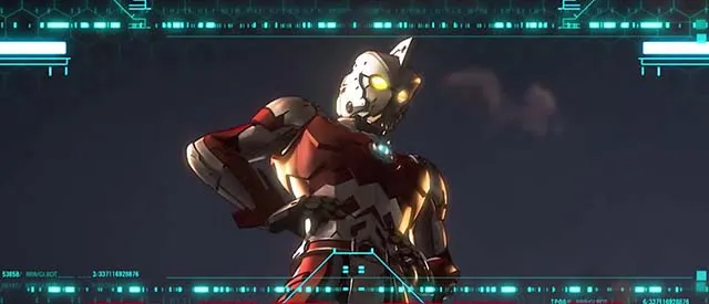 L ULTRAMANウルトラバトルモードAT終了画面