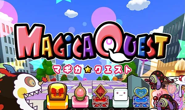 まどまぎ2マギカクエスト開始画面