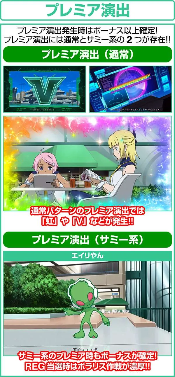 エウレカAOプレミア演出