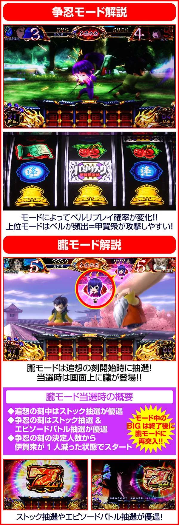 バジリスク3争忍モード・解説