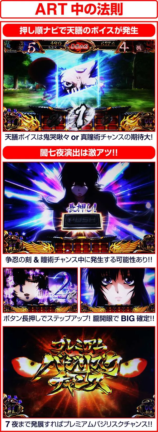 バジリスク3ART中・法則