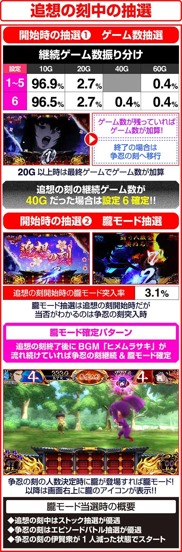 バジリスク3争忍の刻・抽選