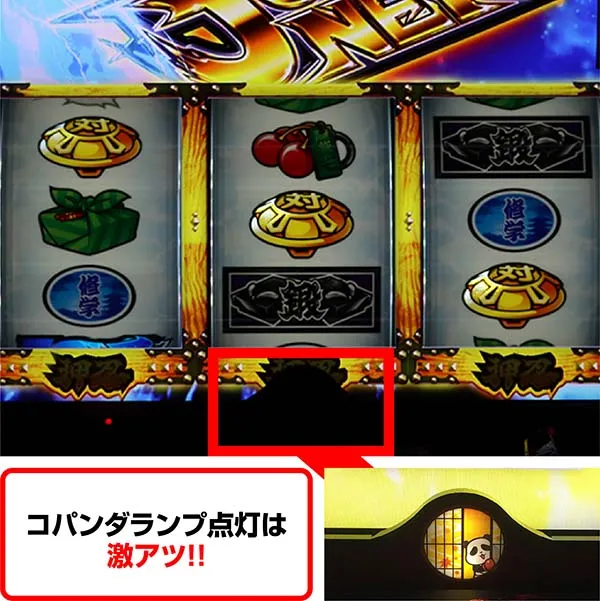 番長3コパンダランプ