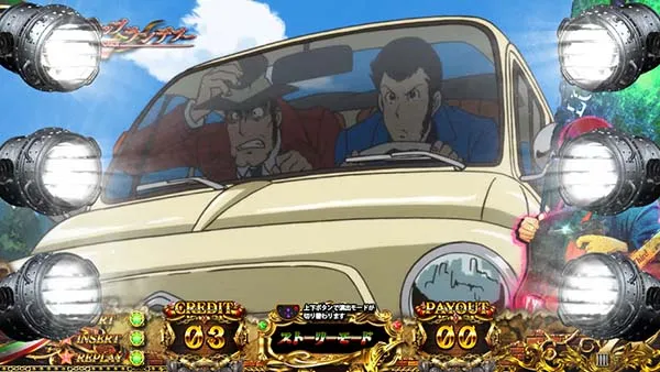 不二子Aタイプストーリーモード中の演出期待度&法則まとめ