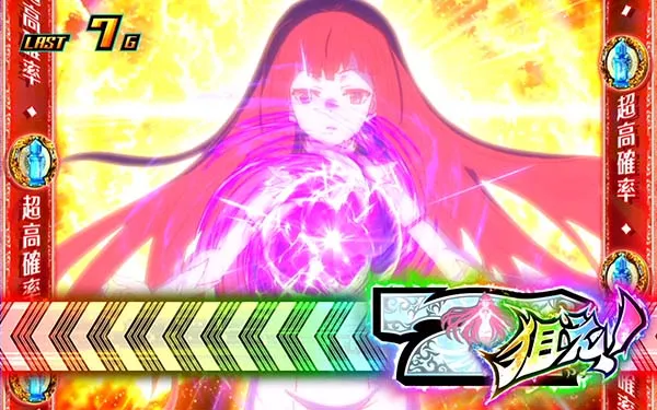 ダンまちREG時の特化ゾーン・神威解放中カットイン画面