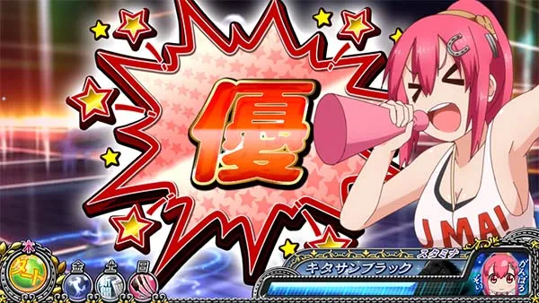 優駿倶楽部2通常時・育成結果