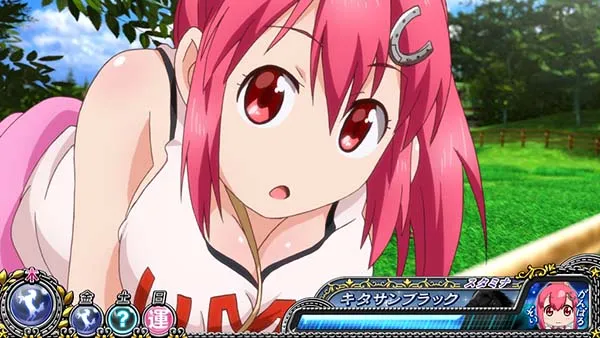 優駿倶楽部2通常時演出・まこ動作
