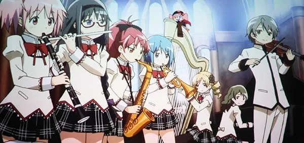 まどマギ3(まどか叛逆)音楽室演出