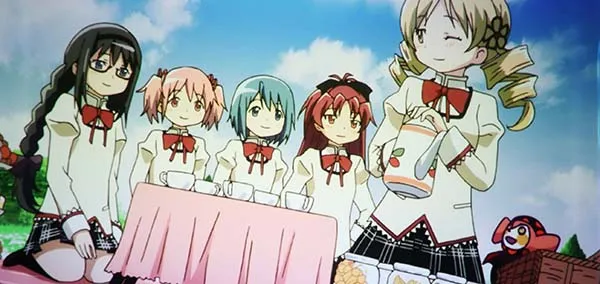 まどマギ3(まどか叛逆)お茶会演出