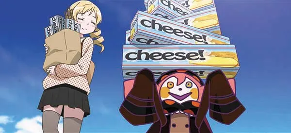まどマギ3(まどか叛逆)マミ&べべショッピング演出