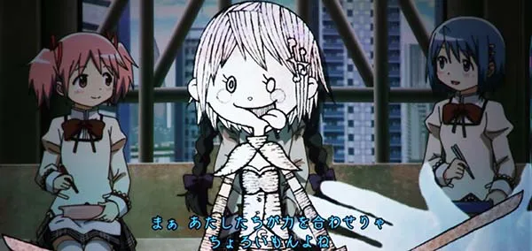 まどマギ3(まどか叛逆)回想セリフ演出