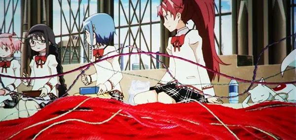 まどマギ3(まどか叛逆)毛糸演出
