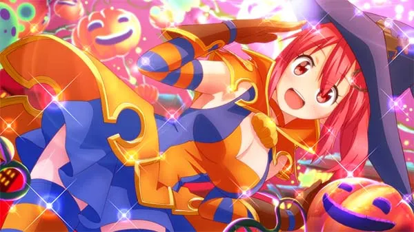 麻雀格闘倶楽部3コマンド入力画面ハロウィンまこ
