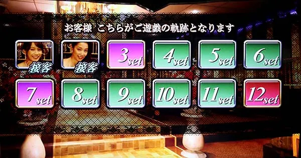 ラブ嬢2周期ステージ履歴