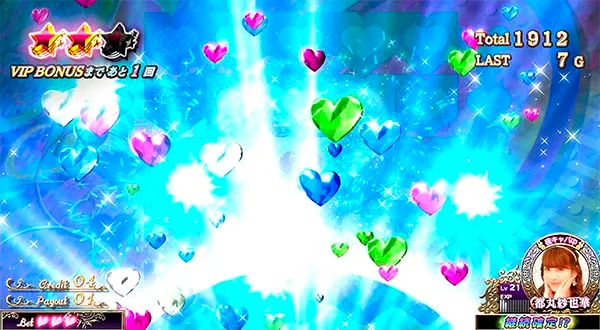 ラブ嬢2継続チャンスハートポッピング