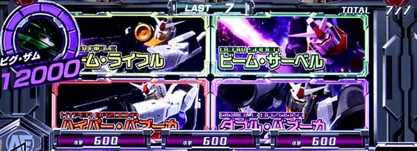 ガンダムクロスオーバースキルルーレット