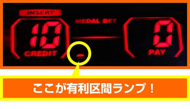 沖っ娘有利区間ランプ