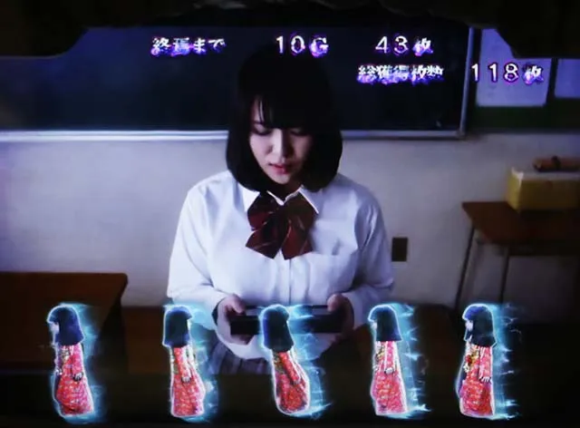 リング恐襲エンディング中の人形通過