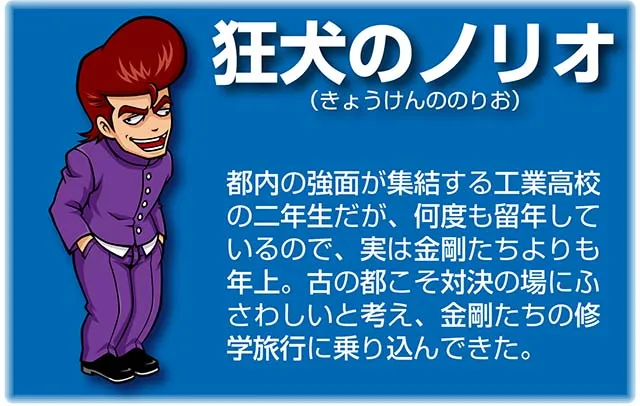 『番長』キャラ_狂犬のノリオ