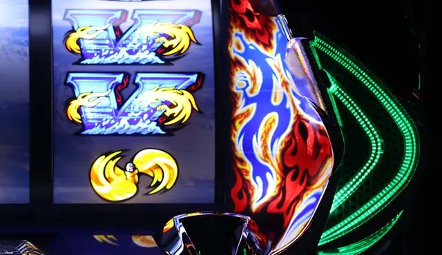 モンキーターン4リール右ランプ色