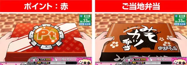 ガールズケイリンスゴロク中の演出