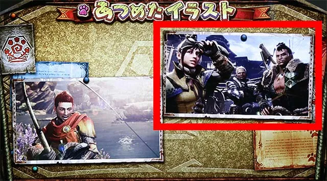 モンハンワールドアイルーボーナス設定示唆イラスト
