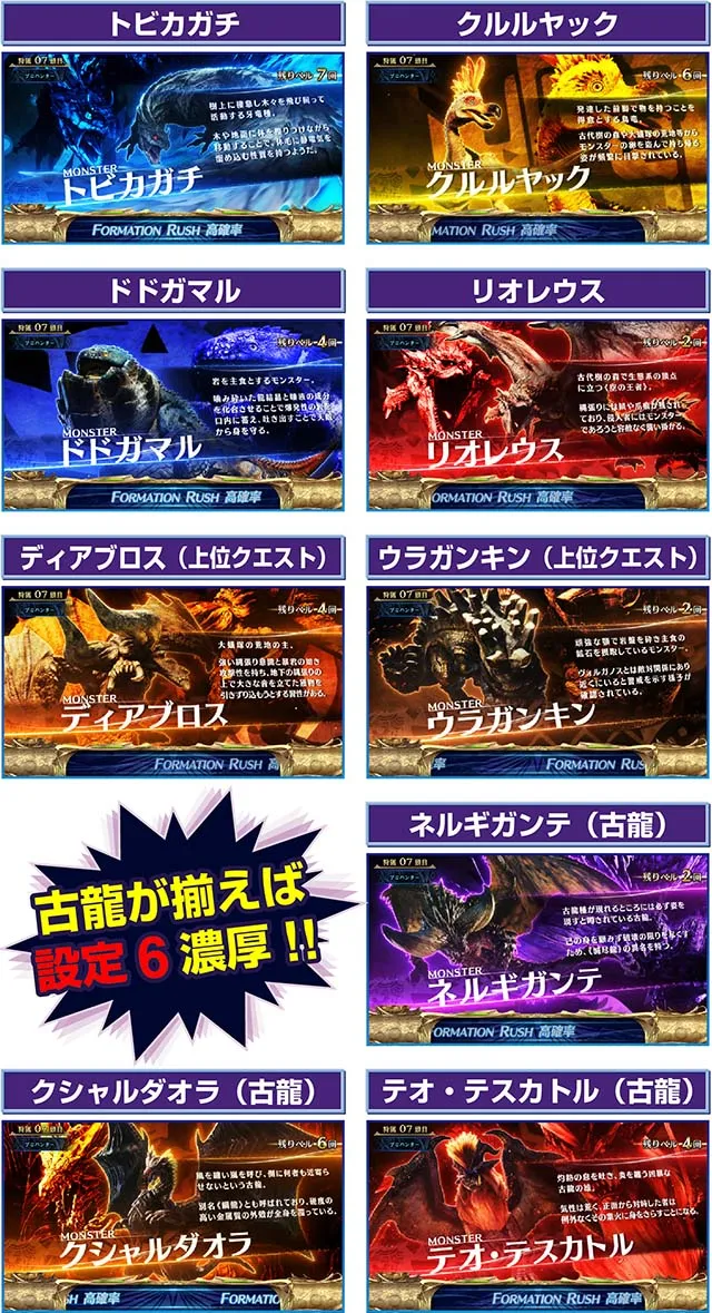 モンハンワールド狩人の宴キャラ紹介画面設定示唆