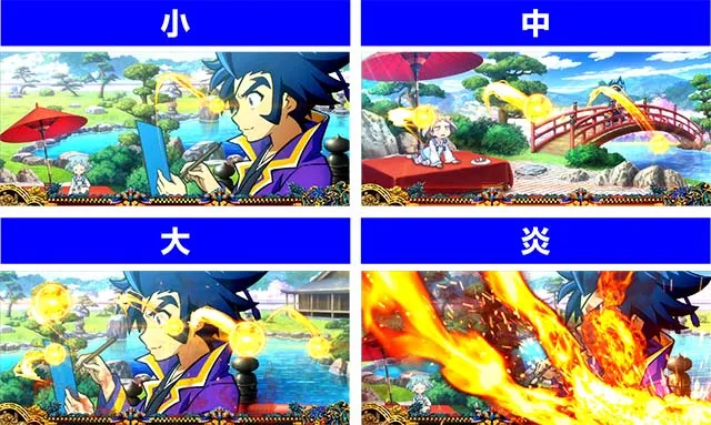 政宗3ゾーン到達時のエフェクト