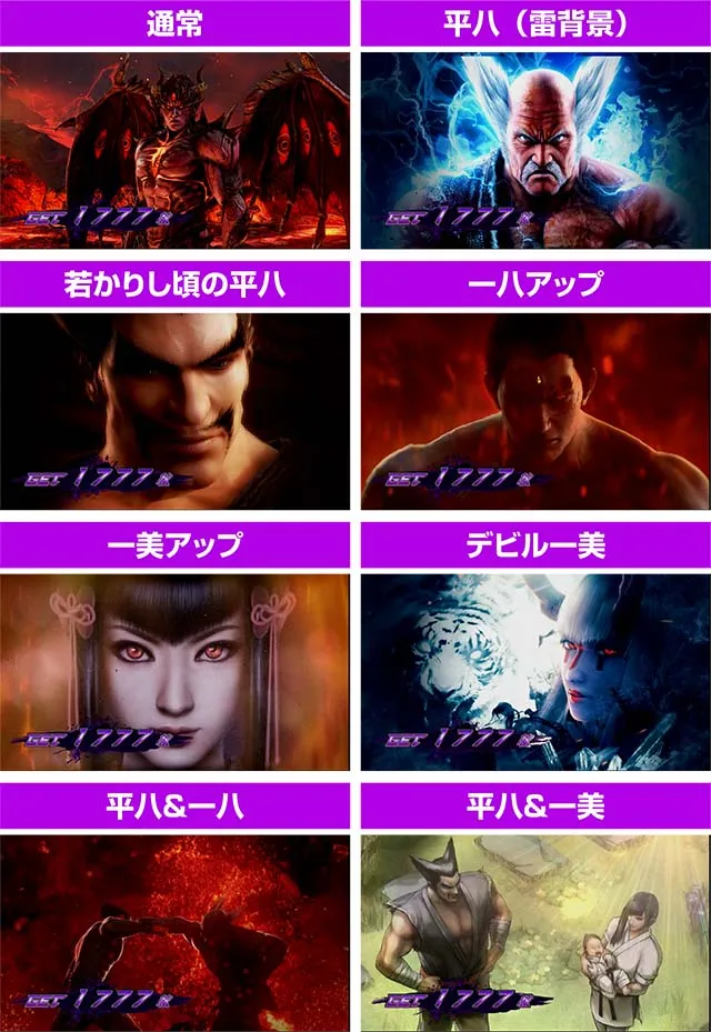 鉄拳4デビルAT終了画面